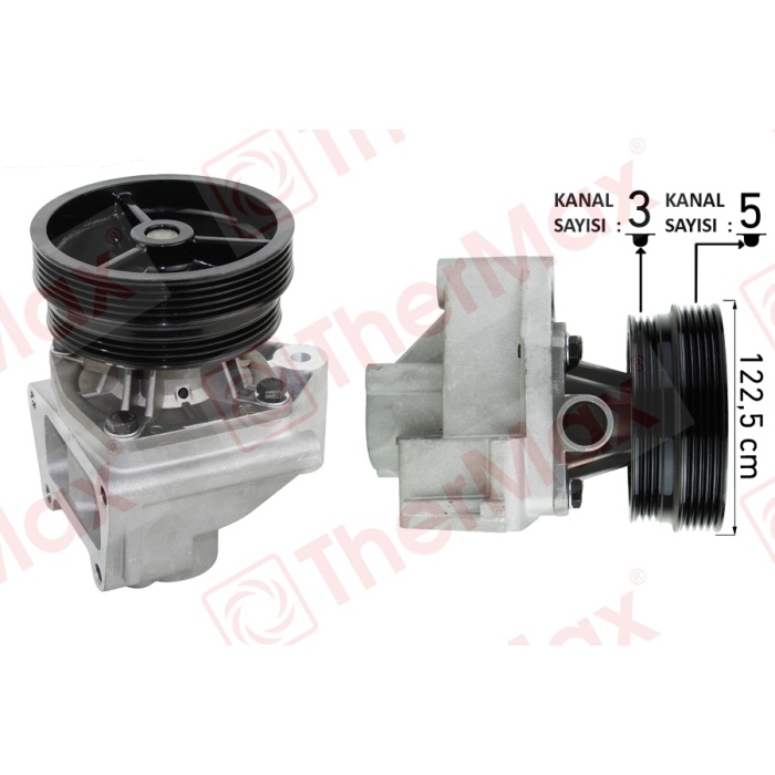 DEVİRDAİM ALT KARTER KOMPLE BRAVO-BRAVA 96-01 DOBLO 01 MAREA 99-02 PALIO 96 1.6 16V PA629 THERMAX T04.118