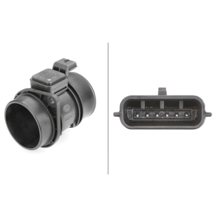 HAVA KÜTLE ÖLÇER DEBİMETRE MEGANE II 02 08 KANGOO II 08 SC NIC II 05 08 MASTER II 06 QASHQAI 10 13 VİVARO A 06 JIMNY 05 1.5dCi 2.0dCi 2.5dCi HELLA 8ET009142131