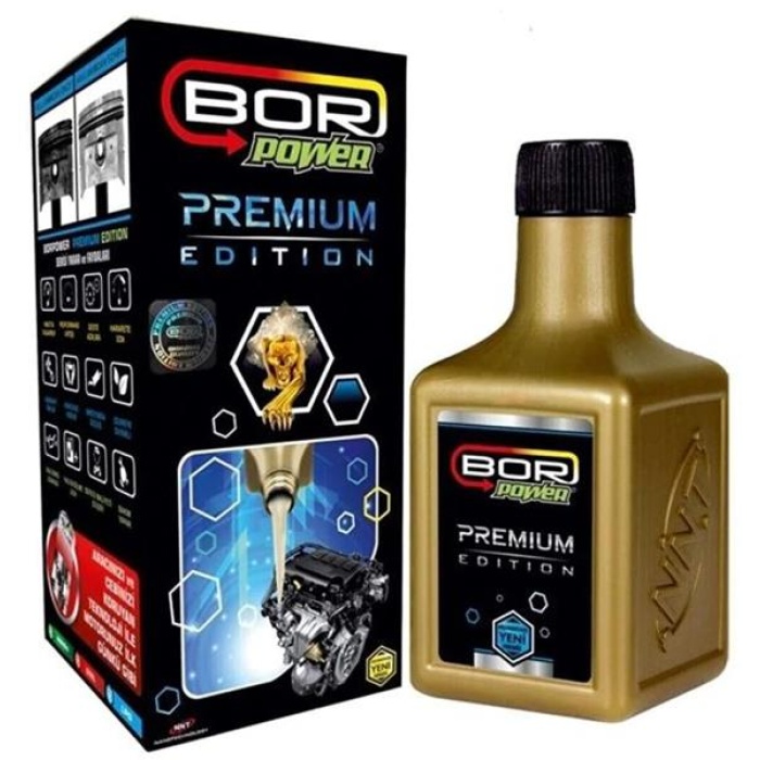 BOR POWER PREMIUM MOTOR YAĞ KATKISI 200 ML POWERTEN P0030