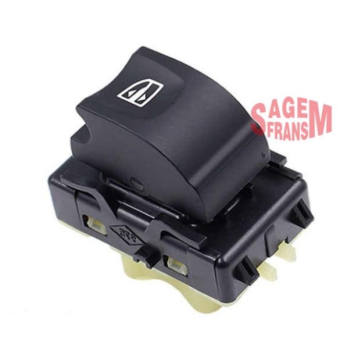 CAM AÇMA DÜĞMESİ ÖN SAĞ DUSTER-LODGY SAGEM 500117