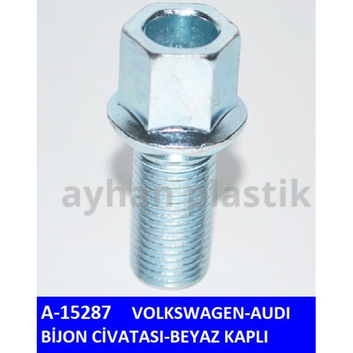 BİJON CİVATASI VOLKSWAGEN-AUDI BEYAZ KAPLI AYHAN A15287