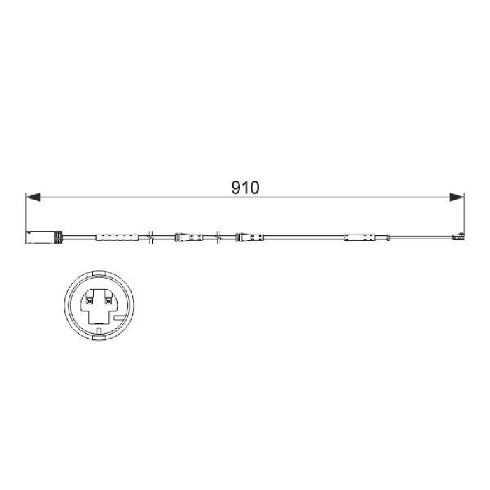 BALATA FISI ON MINI COUNTRYMAN R60 10 16 PACEMAN R61 10 16 BOSCH 1987473522
