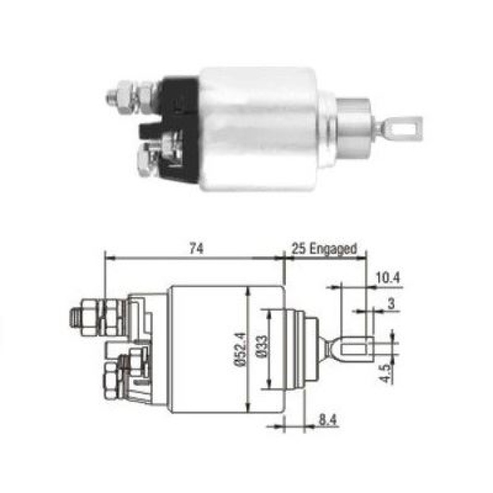 2339305033-DEBRİYAJ RÖLESİ BOSCH 1986SE1684