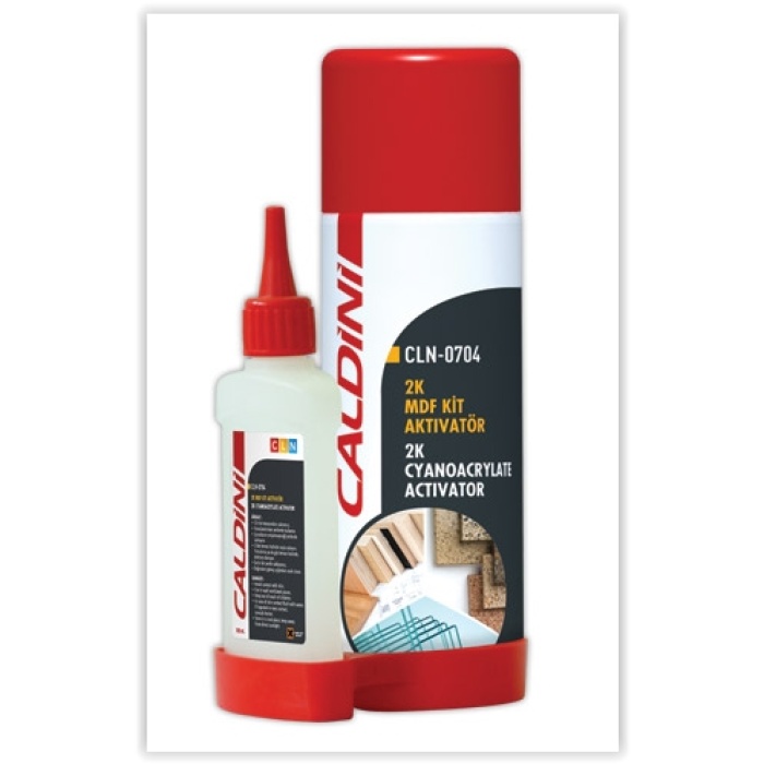 HIZLI YAPIŞTIRICI KİT JAPON AKTİVATÖR 2K MDF 200 ML CALDINI CLN-00711