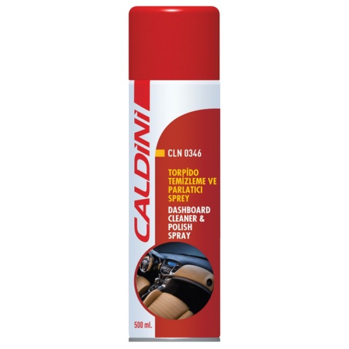 TORPİDO TEMİZLEYİCİ VE PARLATICI SPREY 500 ml. CALDINI CLN-00346