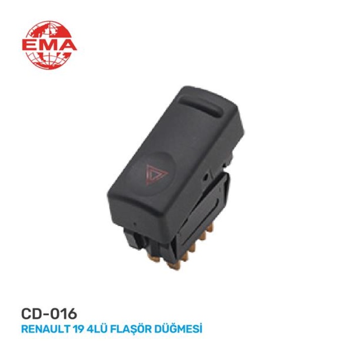 DÖRTLÜ FLAŞÖR ANAHTARI R19 EMA CD-016