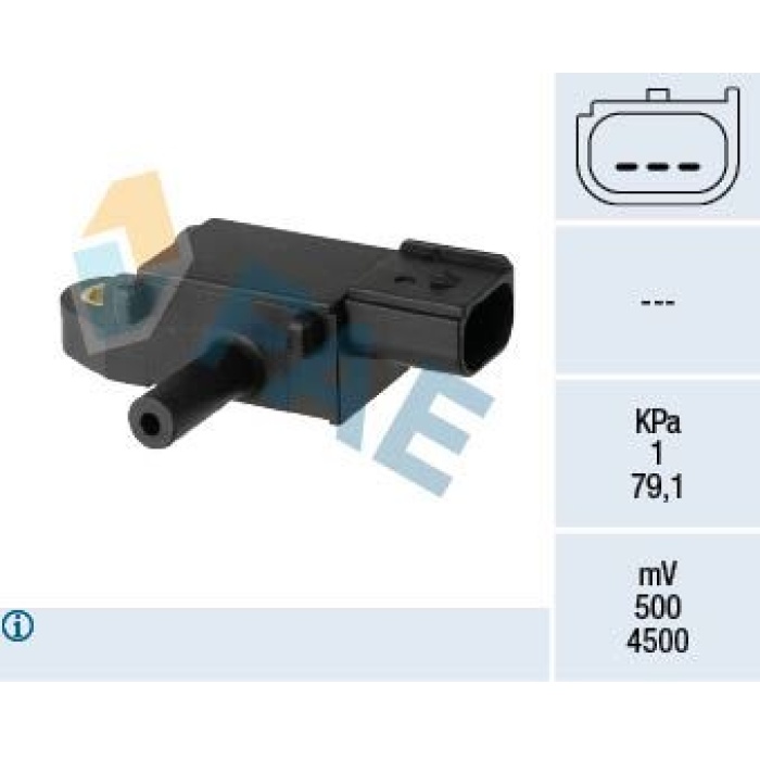 EGZOZ BASINC SENSORU FIESTA 12 1.5 TDCI COURIER 1.5-1.6 TDCI 14 FAE 16148