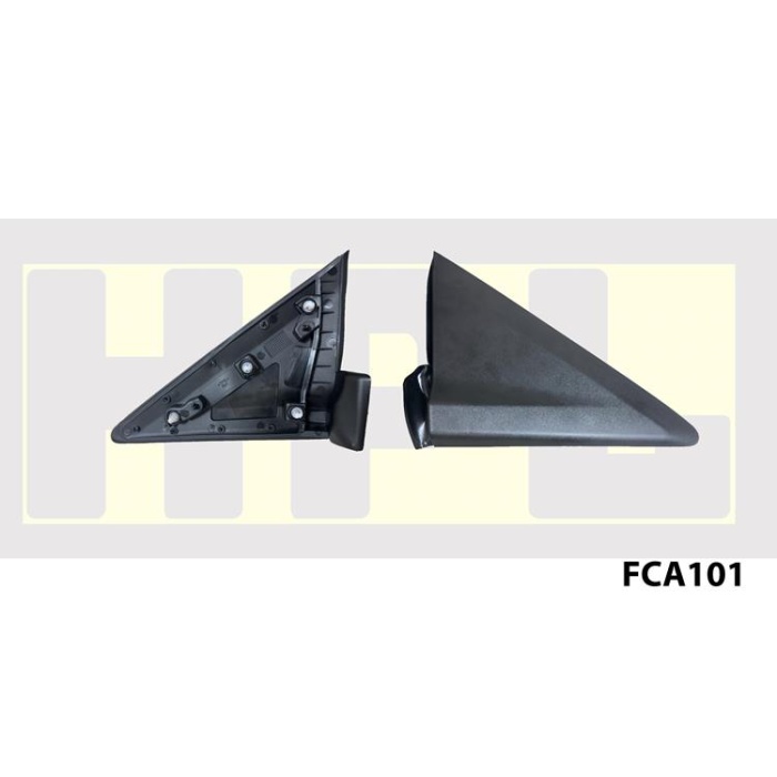 DIŞ DİKİZ AYNA ÜÇGEN KAPAĞI KLİPSLİ AYNA ÜÇGENİ SAĞ COURIER 13 HPL FCA101