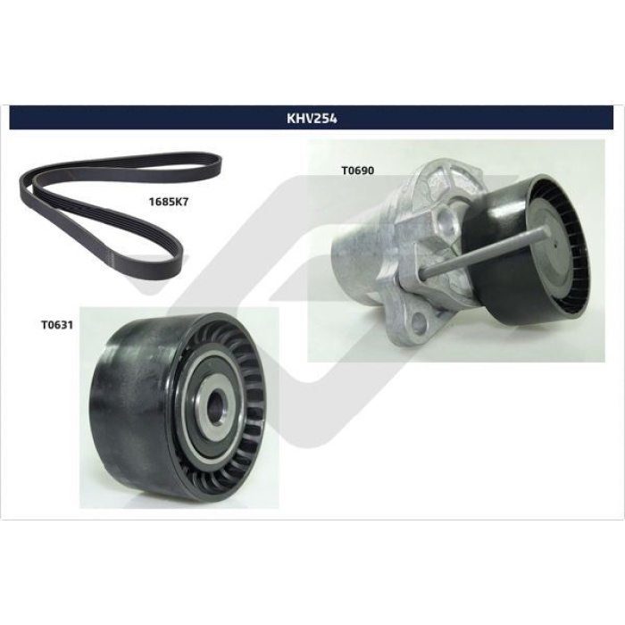 KANALLI KAYIS SETI KUTUKLU MERCEDES VITO OM622 W447 . RENAULT R9M 1.6 dCi TRAFIC III 15 KADJAR 15 MEGANE IV 15 SCENIC IV 15 HUTCHINSON KHV254