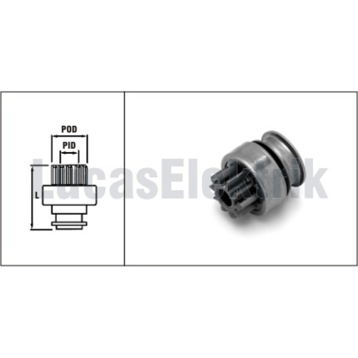 MARS DISLISI 10 DIS 1024 L200 L300 YM LUCAS SDR6006