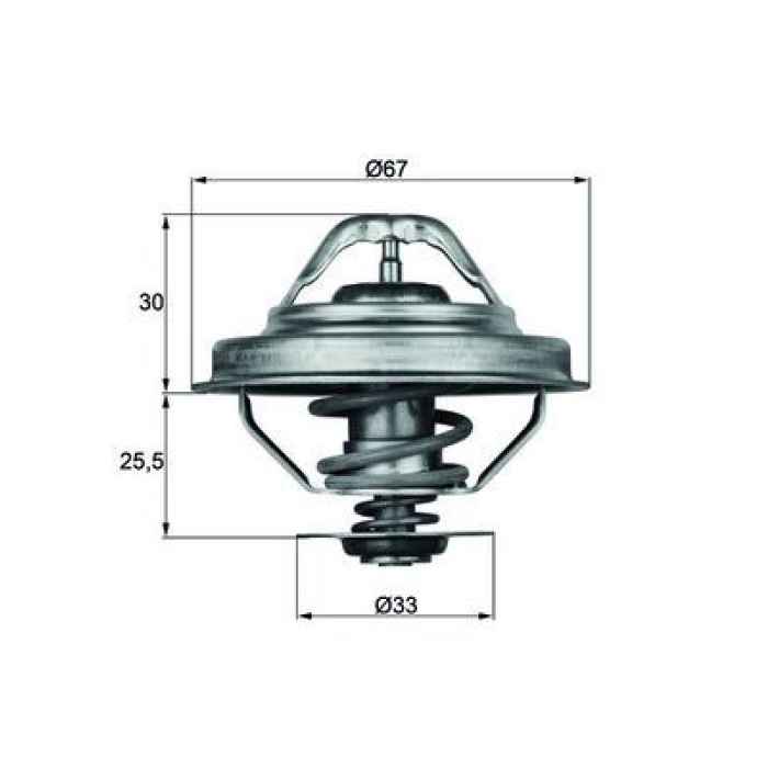 TERMOSTAT 88 C BMW M50 M52 E30 E34 E36 MAHLE TX28.88D