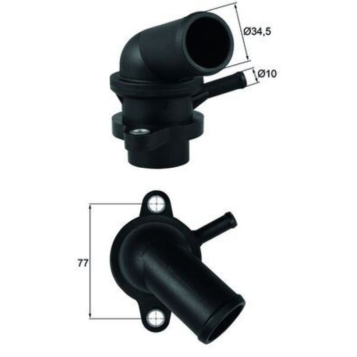 TERMOSTAT 88 C CHEVROLET KALOS 1.4 LACETTI 1.4 16V LOVA-NUBIRA Estate-REZZO-VIVANT 1.6 MAHLE TI24087D