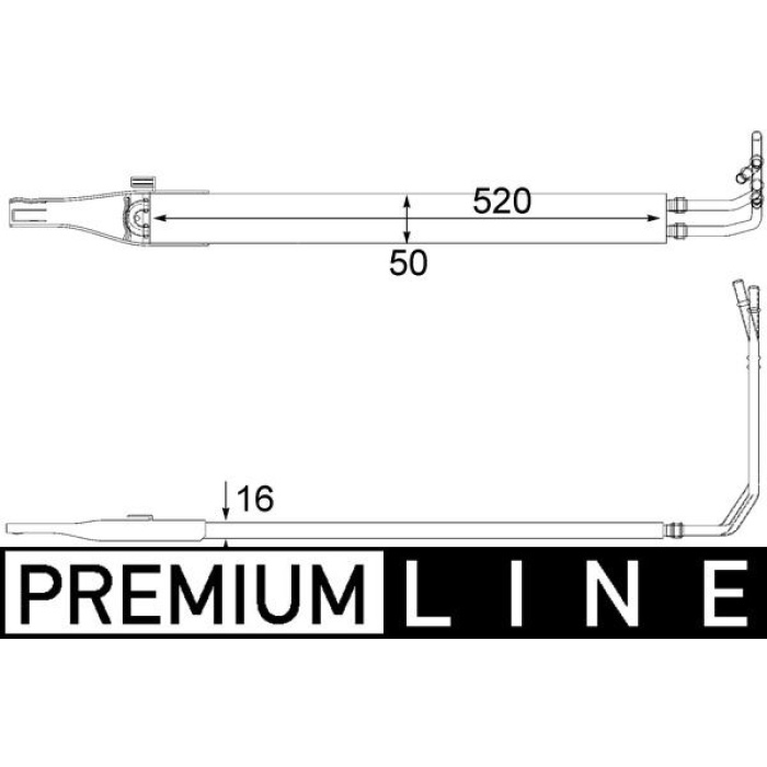DIREKSIYON YAG SOGUTUCUSU MERCEDES VITO W639 10 MAHLE CLC10000P