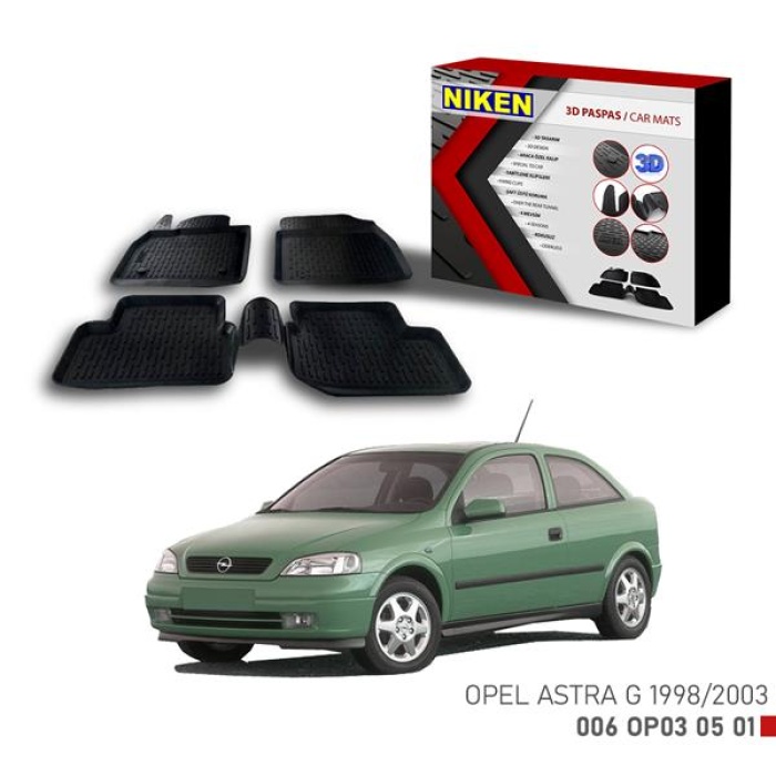 3D PASPAS OPEL ASTRA G 1998-2003 NIKEN 006OP030501