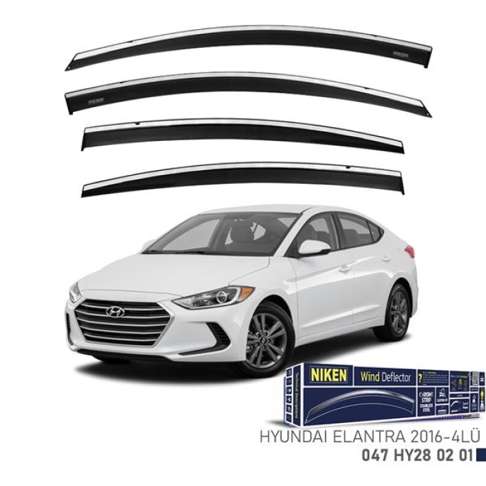 KROMLU CAM RÜZGARLIĞI HYUNDAI ELENTRA 2016- 4L NIKEN 047HY280201