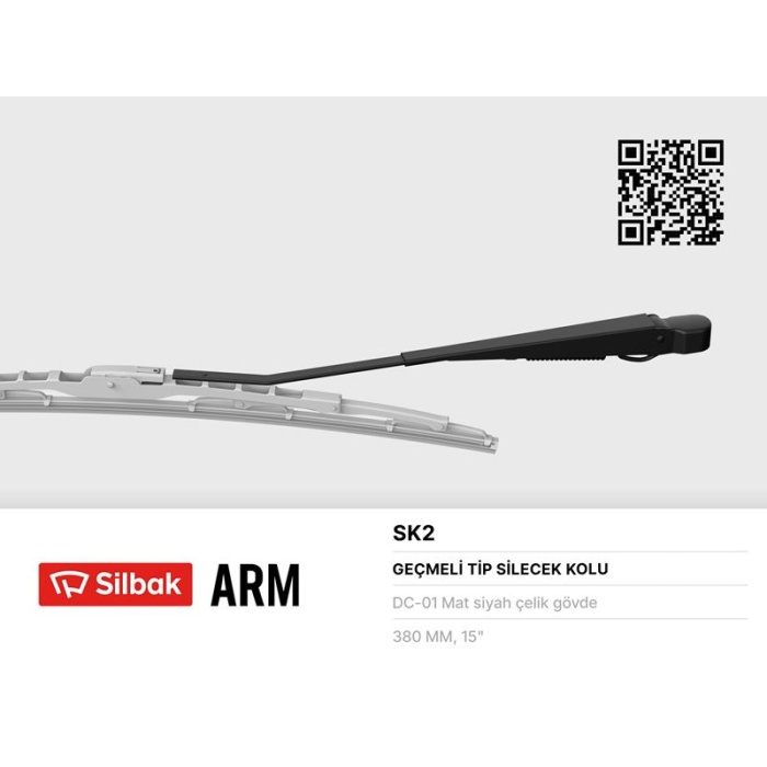 SİLECEK KOLU 385MM M131 DOGAN-KARTAL-SAHIN-P504 FK GECMELI SILBAK SK2