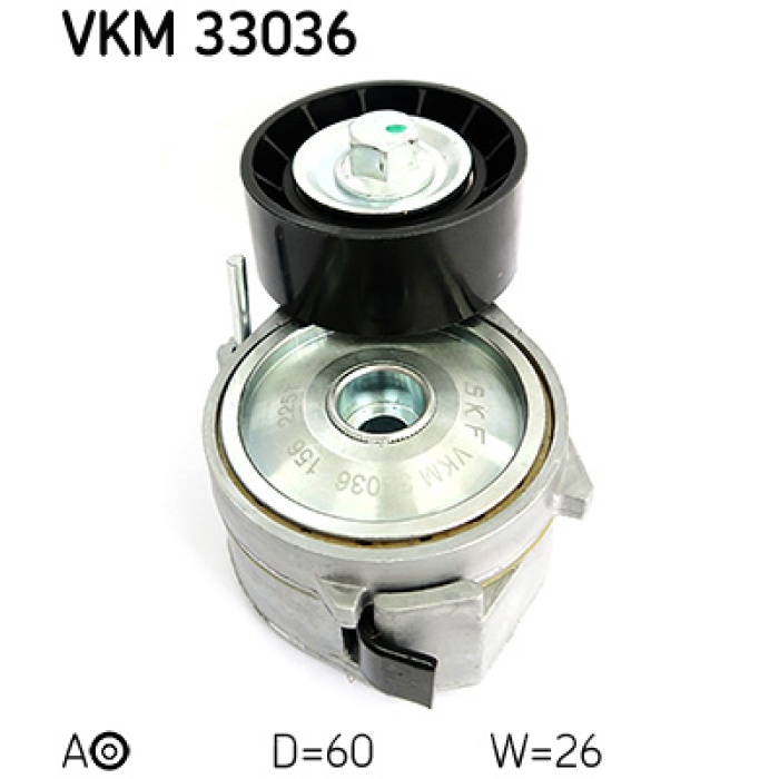 ALTERNATÖR GERGİ RULMANI KÜTÜKLÜ P206 06 PARTNER-BERLINGO 08 C4 04 XSARA 05 1.6 16V TU5 SKF VKM33036