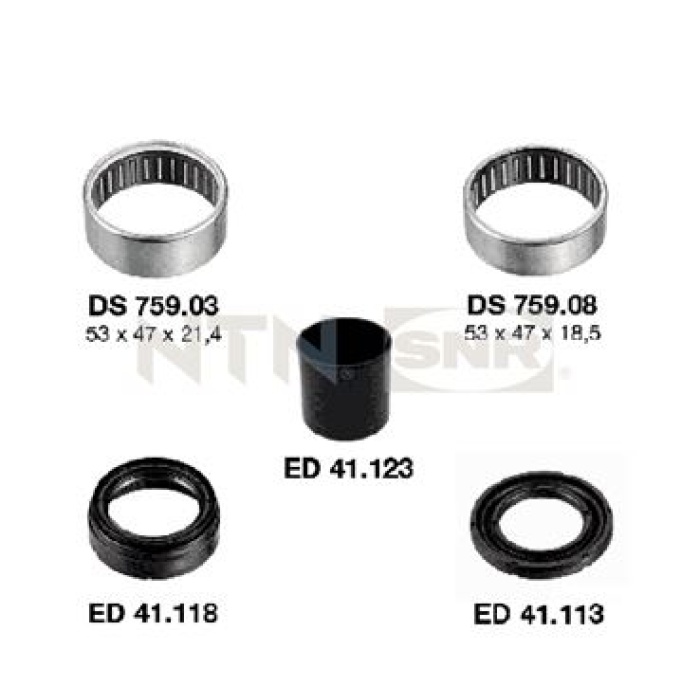 TORSİYON TAMİR TAKIMI KİTİ SAXO-AX-P106 Stabilizatöre sahip araçlar için x SNR KS559.07
