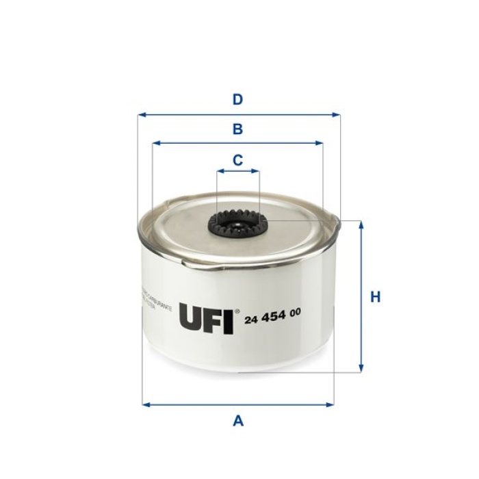 MAZOT FILTRESI 276DT 306DT DISCOVERY 3 L319 04 09 DISCOVERY 4 L319 09 18 R.R SPORT I L320 09 13 R.R SPORT 2 L320 13 UFI 2445400