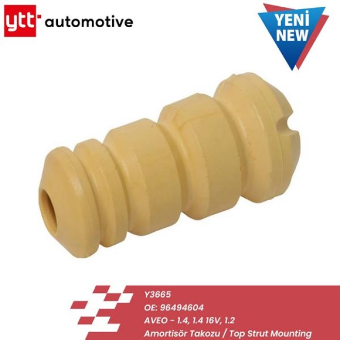 AMORTİSÖR TAKOZU AVEO 1.4-1.4 16V-1.2 03-08 YTT 3665