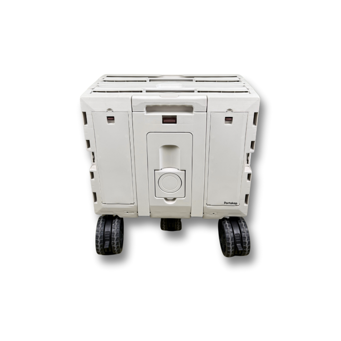 Portakap 230 Litre 4 Tekerlekli, Katlanır, Piknik Arabası