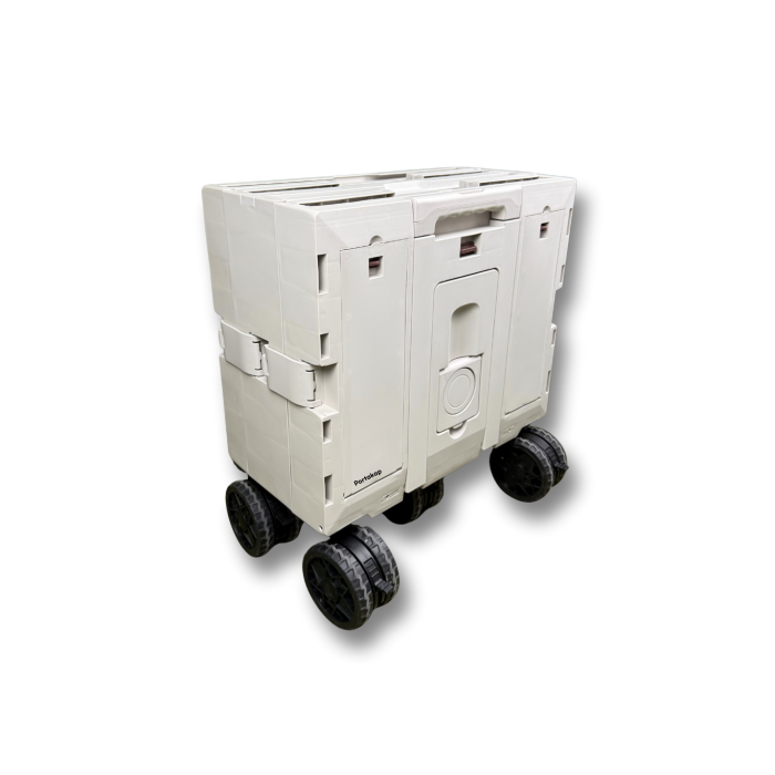 Portakap 230 Litre 4 Tekerlekli, Katlanır, Piknik Arabası