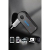 Kablosuz Bluetooth Aux Araç Kiti Siyah Hafıza Kartlı