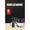 Led Ekran Matrix Panel En Büyük Boy 16X96 Araba Yazısı 19.2x89.8 cm