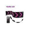 Led Ekran Matrix Panel En Büyük Boy 16X96 Araba Yazısı 19.2x89.8 cm