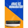 Tüm Araçlara Uyumlu Araç Içi Park Numaratör Oto Araç Numaratör