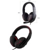 Mikrofonlu Gamer Kulaklık Oyuncu Kulaklığı Yüksek Ses Kaliteli Stereo Yumuşak Yastıklar