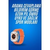 Ultra Akıllı Saat 49 Mm Çift Kordonlu Arama Cevaplama Bluetooth Bağlantılı