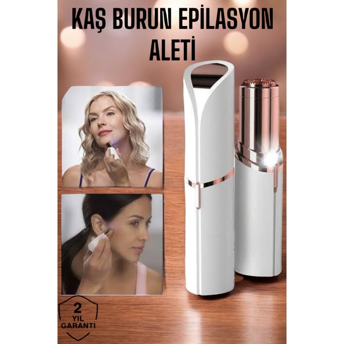 Yüksek Performanslı, Hassas Ciltler İçin Tasarlanmış Yüz Kaş Epilatörü