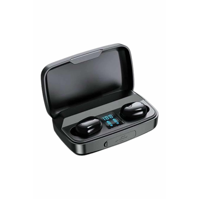 Kablosuz Bluetooth Kulaklık Android ve İOS Uyumlu Led Göstergeli Powerbankli