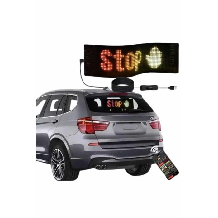 Digital Araba Yazısı Ekran Matrix En Büyük Boy 16X96 Matrix LED Panel