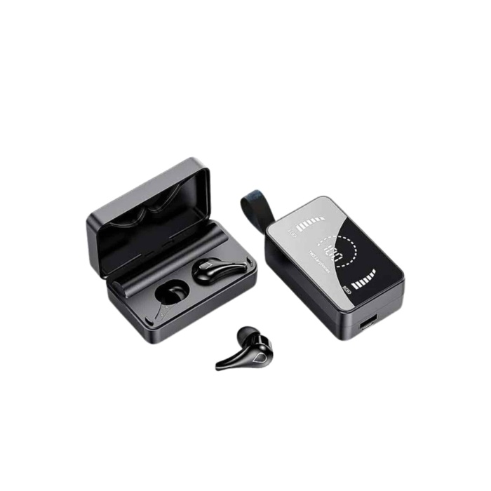 TWS Bluetooth Kulaklık Aynalı Kulaklık Dijital Göstergeli Dokunmatik Kontrol