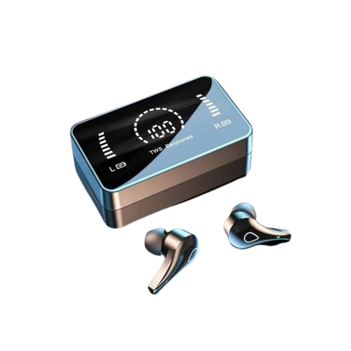 TWS Bluetooth Kulaklık Kablosuz Uzun Pil Ömrü Dijital Göstergeli Powerbank
