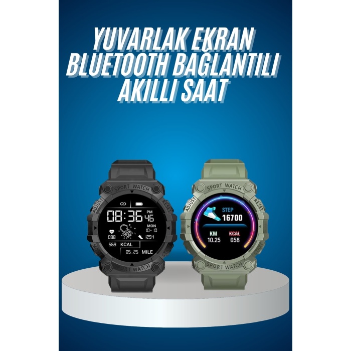 Yeni Nesil Akıllı Saat Bluetooth Bağlantılı Su Geçirmez Android ve İOS Uyumlu