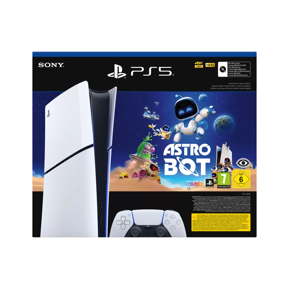SONY SONY PS5 Console Digital/AstroBot Bundle Oyun Konsolu 9244381600