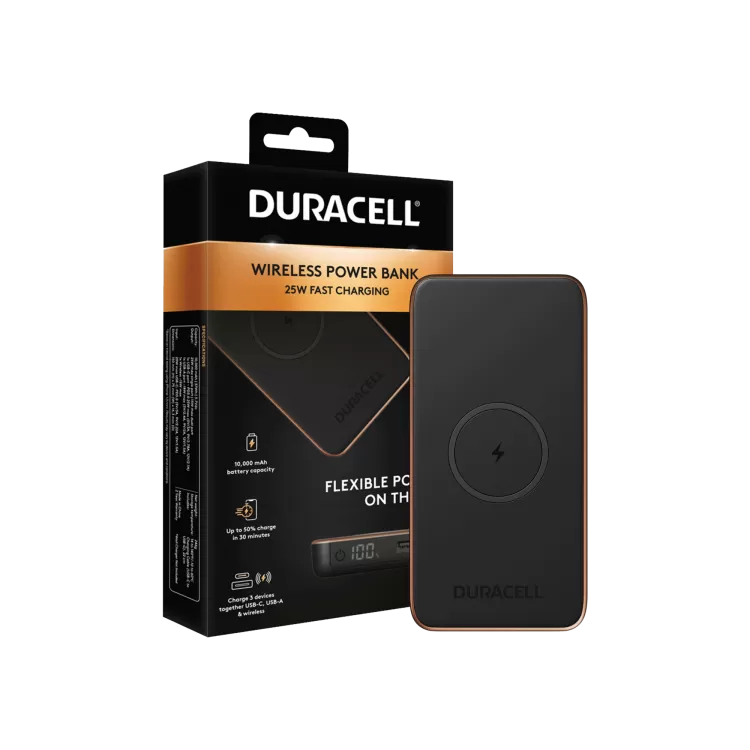Duracell DURACELL 10000 PBANK 25W BLACK Powerbank 9227431600