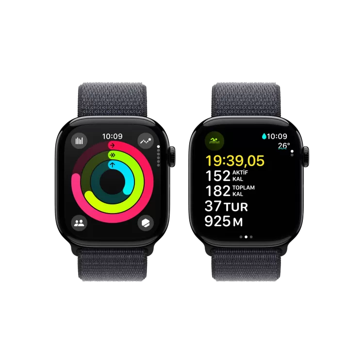 APPLE Apple Watch 10 GPS 46mm Siyah SL Akıllı Saat 9241581600