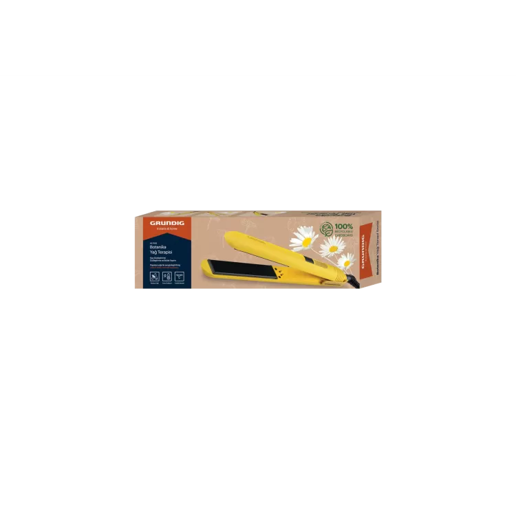GRUNDIG HS 7033 Botanika Papatya Yağ Terapisi Saç Düzleştirici 8819111600