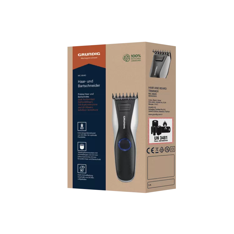 GRUNDIG MC 6840 Saç Sakal Kesme Makineleri 8818341600