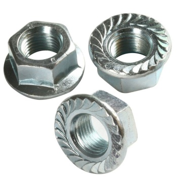 Altıköşe Flanşlı Somun M10 - 10 Adet