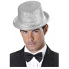 Plastik Parti Şapkası Gümüş Siml