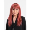 Kızıl Renk Düz Kesim Peruk