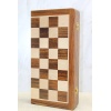 Mıknatıs Taşlı Ahşap Katlanabilir Kutulu Satranç Oyunu 40 Cm