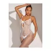 BEYAZ Fantezi Kadın Seksi  Vücut Çorabı