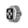 Newface Apple Watch 38mm Star Kordon - Zigzag Siyah-Beyaz