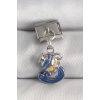 BFS 316L Çelik Gümüş Renk Sallantı Kova Burç Model Nomination Charm